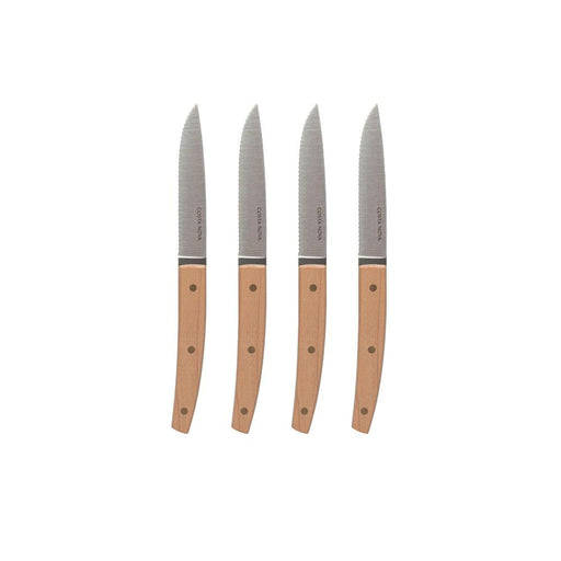 Steak Knives Collection Hard Maple Stainless Steel Set Of 4 Steak Knives By Costa Nova
