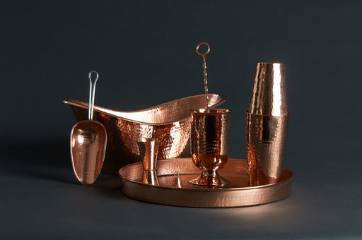 Sertodo Deluxe Copper Home Bar Set