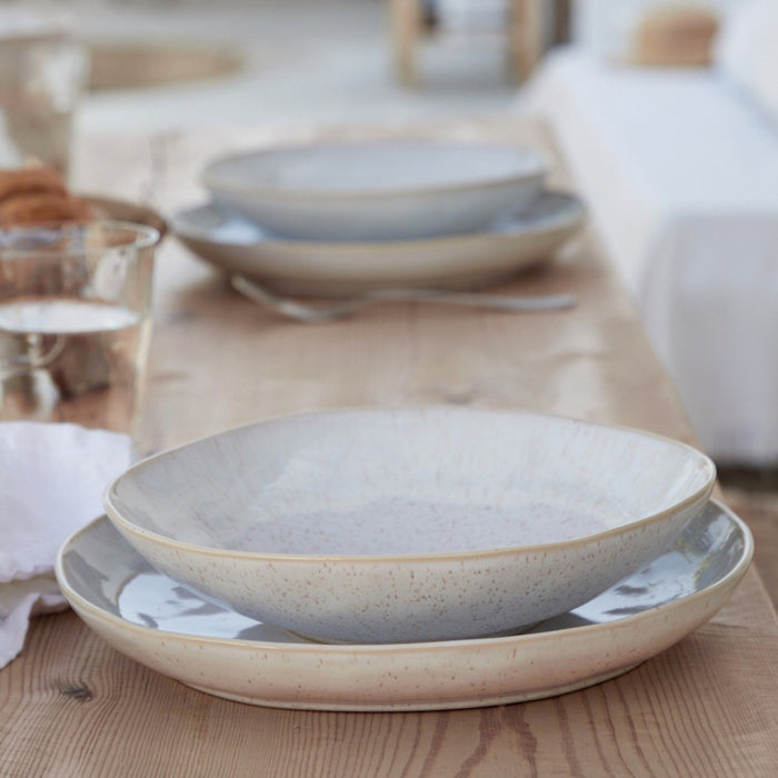 Eivissa Fine Stoneware Set of 6 Pasta Bowls By Casafina