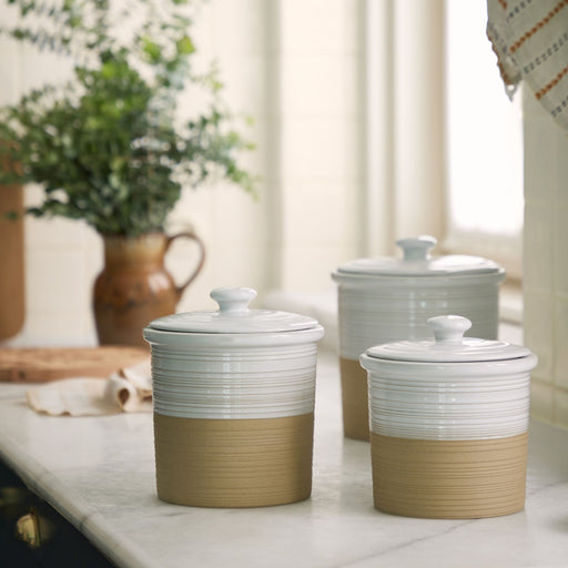 Scotia Small White Canister By Casafina
