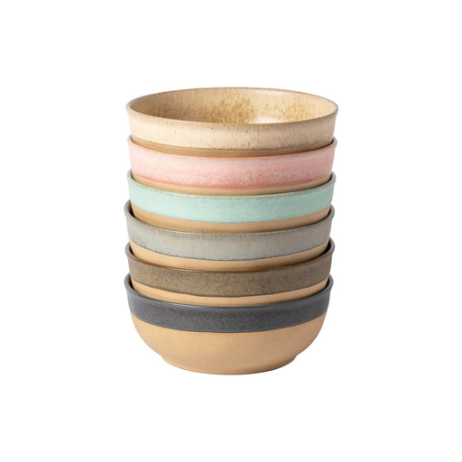 Arenito Multicolor Set Of 6 Poke Bowls By Costa Nova