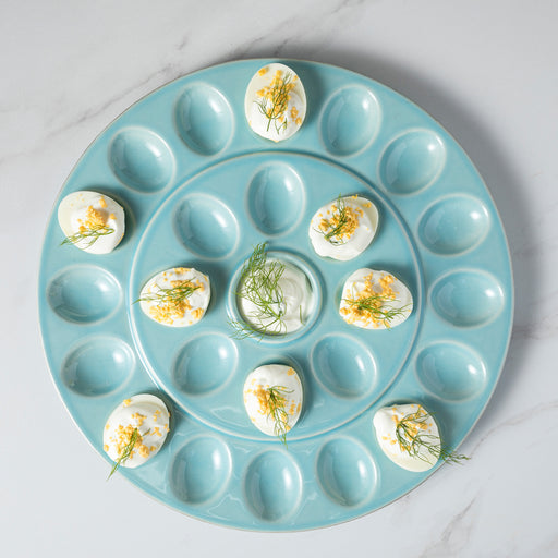 Cook & Host Robin's Egg Blue Egg Platter By Casafina
