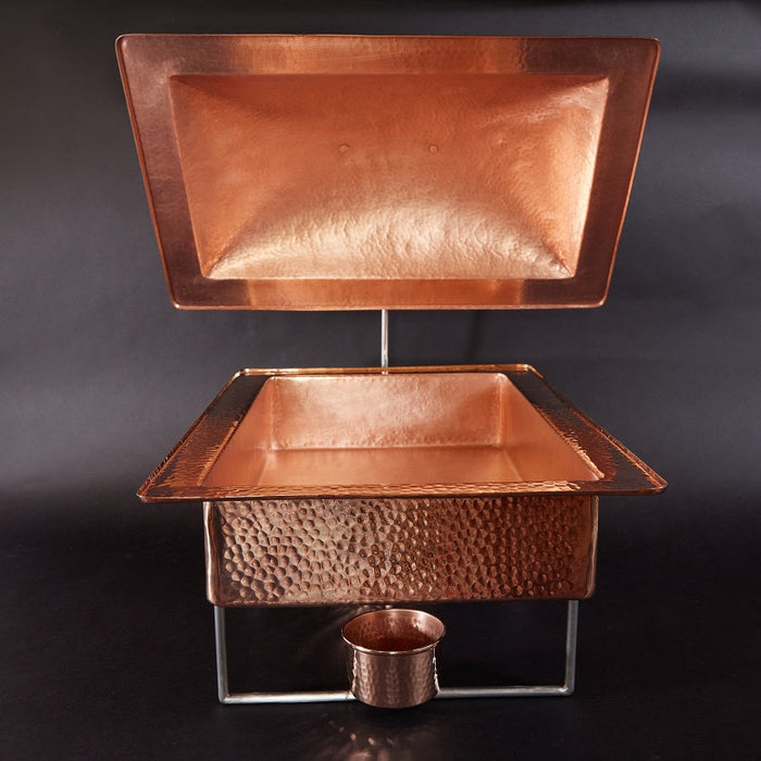 Sertodo Syracuse Rectangular Copper Chafer